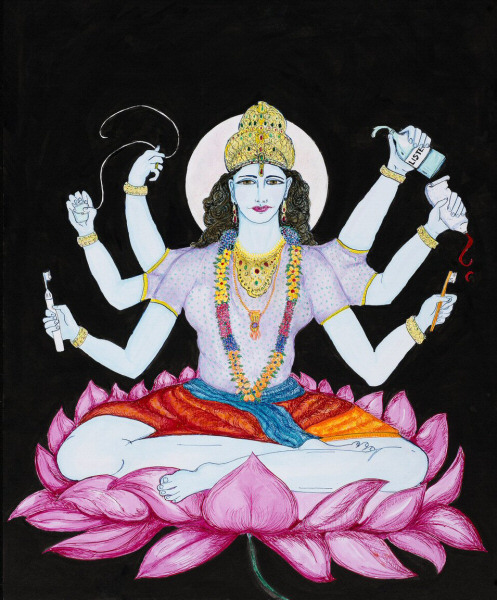 Shiva Smiles by Donna Kidby